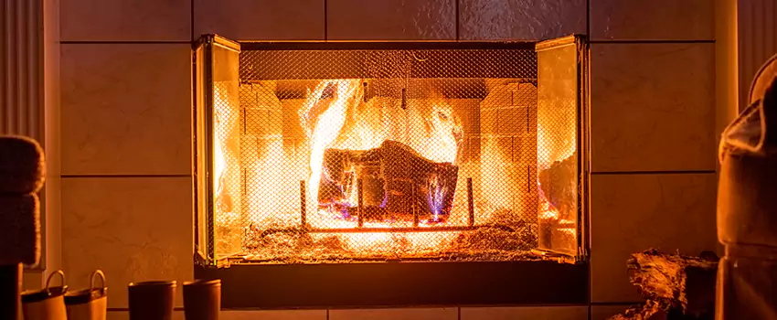 Mendota Hearth Landscape Fireplace Installation in Florida Ridge, Florida