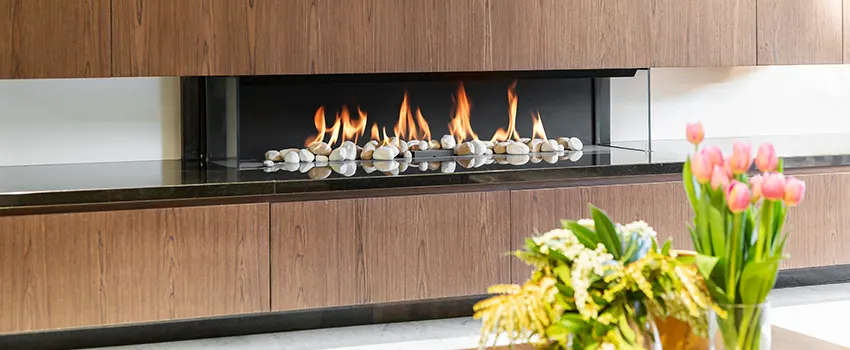 Double-height Fireplace Design Refurbishment in Florida Ridge, Florida