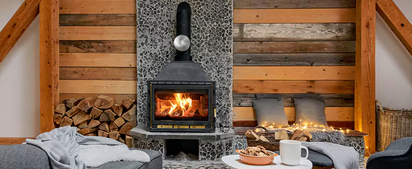 Thelin Hearth Products Direct Vent Gas Stove Fireplace Inspection in Florida Ridge, Florida